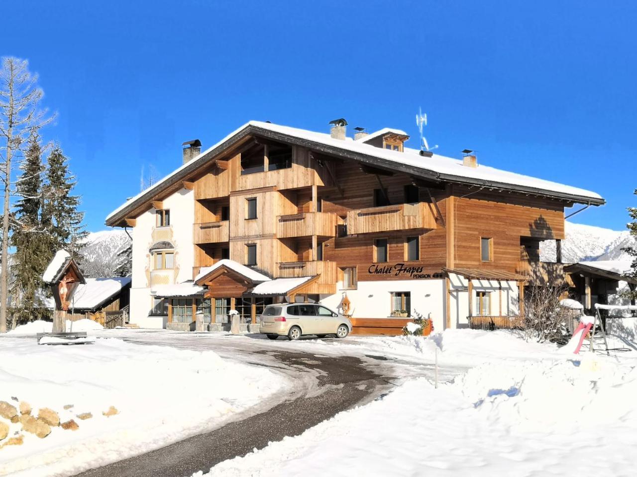 Chalet Frapes San Martino in Badia Bagian luar foto